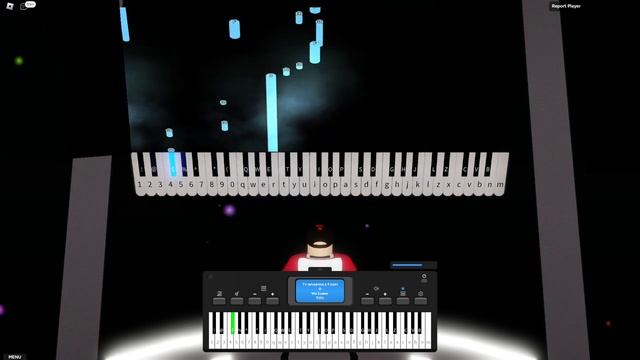 How to play Doors - Elevator Jam on Roblox Piano! смотреть онлайн