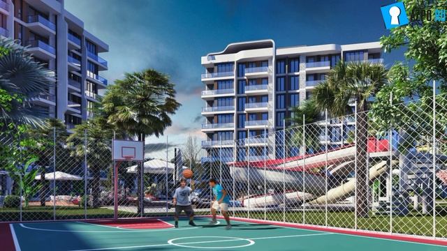 Современные квартиры в элитном комплексе Антальи от 103 000 €. Недвижимость в Турции от AZPO. смотреть онлайн