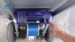 Как достать холодильник наверх? Подъемник по лестнице XSTO - это ответ