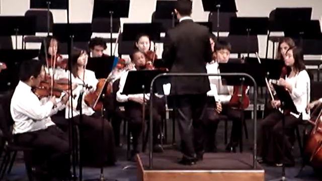 Isabel Casillas With Violin 