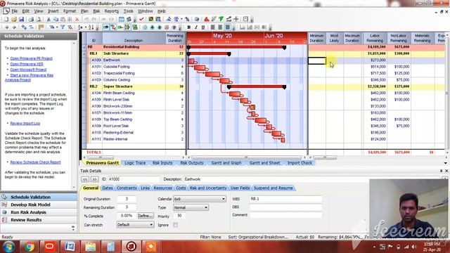 Construction Project Management-Primavera Risk Analysis смотреть онлайн
