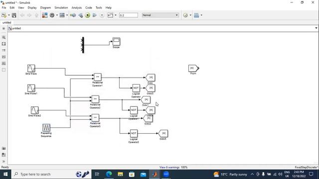 Sinusoidal Pulse Width Modulation (SPWM) design MATLAB/Simulink смотреть онлайн