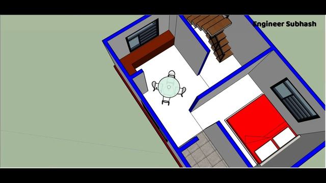 16 x 23 small house plan design II 16 x 23 chota ghar ka naksha II 16 x 23 3d home design смотреть онлайн