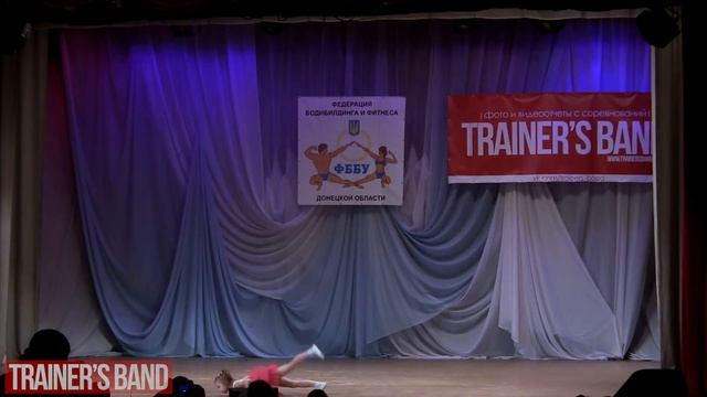 Детский фитнес Произвольная программа уастника №2 смотреть онлайн