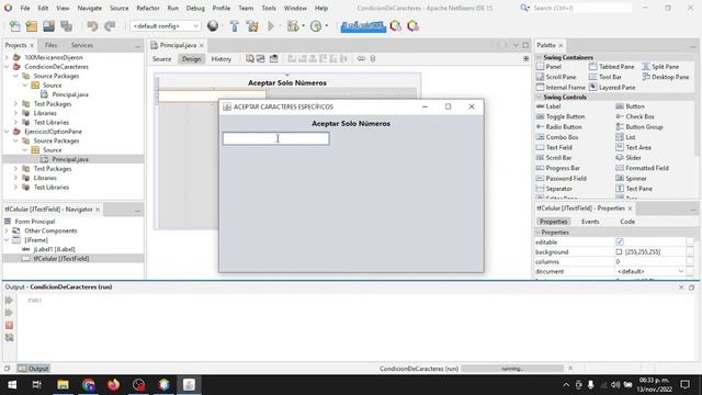 Validar Solo Números en JTextField | Java смотреть онлайн