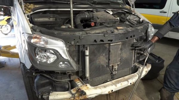 How To Replace a Charge Air Cooler On Mercedes Sprinter - Intercooler Replacement On a Sprinter Van