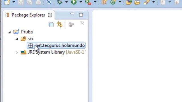 Crear Projectos, Paquetes y Clases Java en ECLIPSE смотреть онлайн