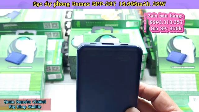 Sạc Dự Phòng Remax RPP - 287 Xịn Sò, Giá rẻ, Nhỏ gọn | #Free_Ship_Toàn_Quốc смотреть онлайн