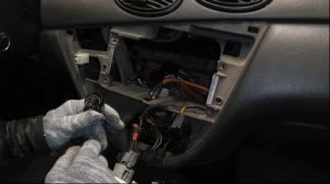 Проблема регулятора положения и температуры печки. Ford Focus 1.