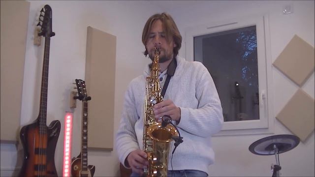 Mass Effect 2 - Suicide Mission on saxophone смотреть онлайн