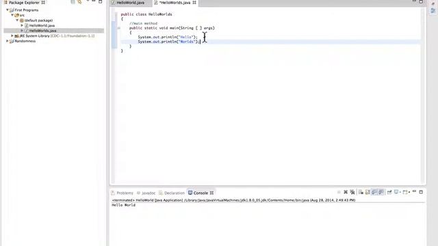 2] System.out.println and System.out.print смотреть онлайн