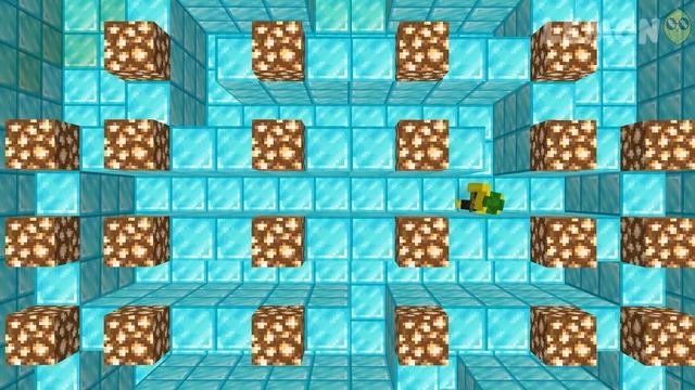 I found SECRET DIAMOND vs DIRT BASE INSIDE A VILLAGER'S EYE in Minecraft ! WHAT INSIDE THE EYE ? смотреть онлайн