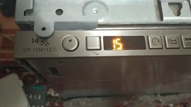 Посудомойка Hotpoint ARISTON ошибка 15 смотреть онлайн