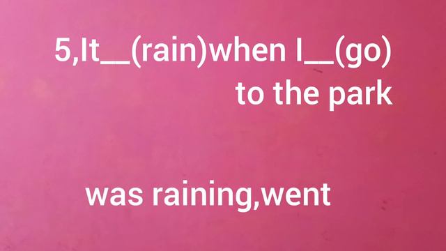 Fill in the blanks with Past Continuous Tense || Prasanthi School смотреть онлайн