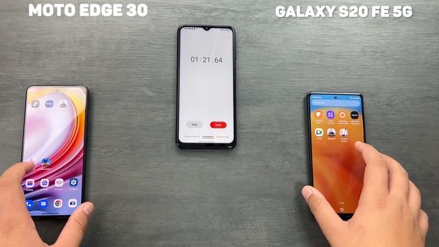 Moto Edge 30 VS Samsung Galaxy S20 FE 5G - First SPEED TEST смотреть онлайн