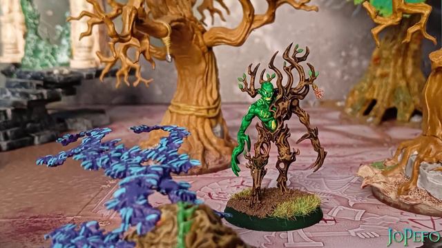 Warhammer Age of Sigmar Aparecidos Feéricos. Sylvaneth. Pintado por mí y trasfondo. смотреть онлайн