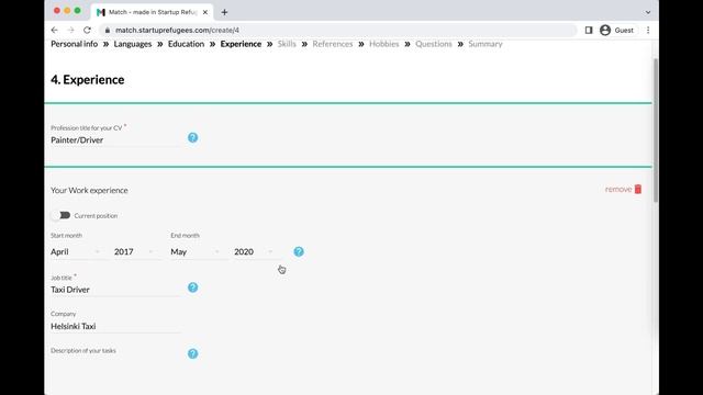 Как заполнить резюме в Match (инструкция на русском)/How to fill your Match profile Russian Tutoria смотреть онлайн