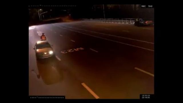 Стая волков напала на инспектора ГИБДД смотреть онлайн