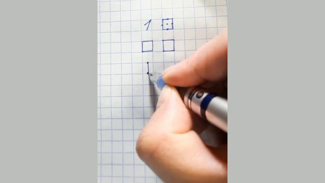 Учимся писать цифру 1 смотреть онлайн