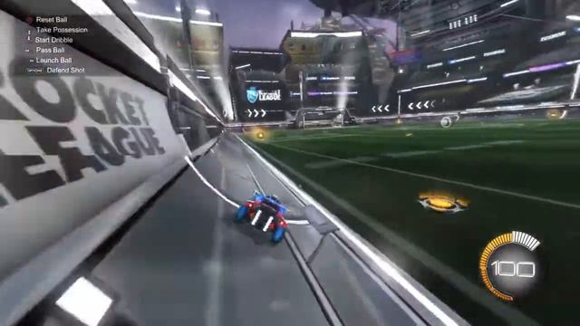 Rocket League learned how to wall dash смотреть онлайн