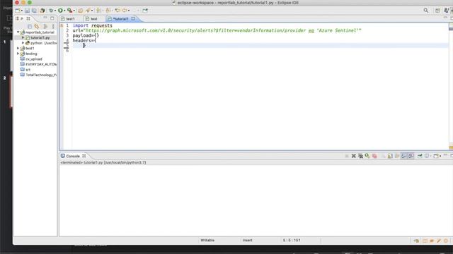 Azure Sentinel Integration With Microsoft Graph ApI Using Python смотреть онлайн