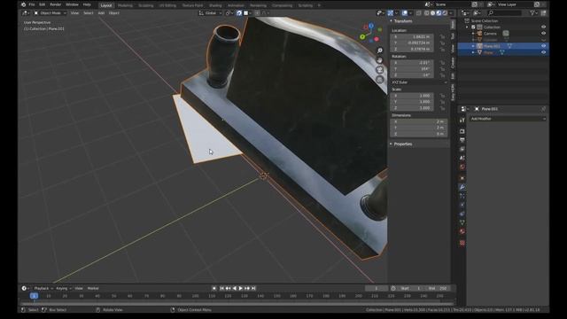 Blender Tutorial: How To Realign Objects To An Axis смотреть онлайн