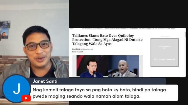 BATO DELA ROSA, NAKATIKIM KAY TRILLANES! смотреть онлайн