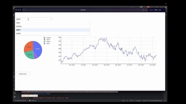 Создание дашборда на Python смотреть онлайн