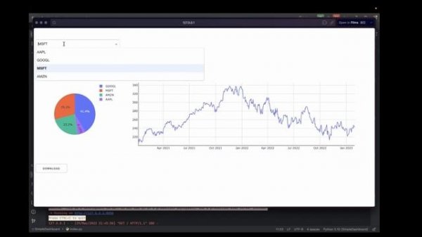 Создание дашборда на Python
