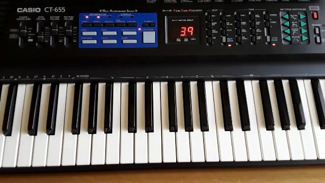 CASIO CT-655 ToneBank Demo