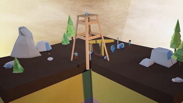 Презентационный ролик для Музея геологии, нефти и газа. г. Ханты-Мансийск | Ascreen