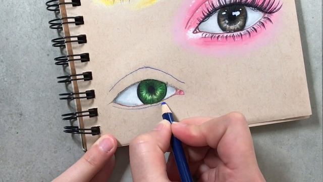 TUTORIAL: drawing realistic eyes смотреть онлайн