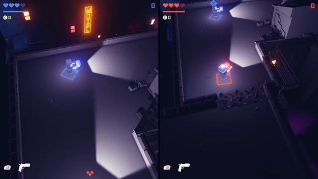 It Came From Space And Ate Our Brains PC - local multiplayer splitscreen gameplay смотреть онлайн