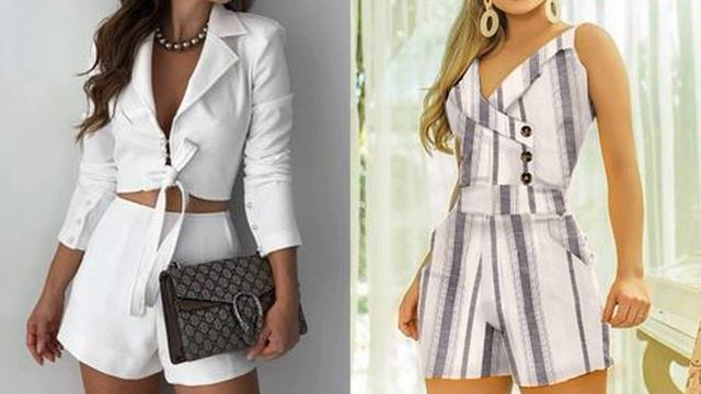 ЭФФЕКТНЫЕ ОБРАЗЫ С ШОРТАМИ – МОДНЫЕ НОВИНКИ И МОДЕЛИ ШОРТ / ЖЕНСКАЯ МОДА смотреть онлайн