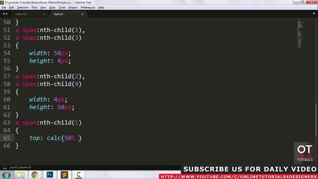 CSS Creative Button Hover Effects - Cool Button Animation on Hover - Tutorial смотреть онлайн
