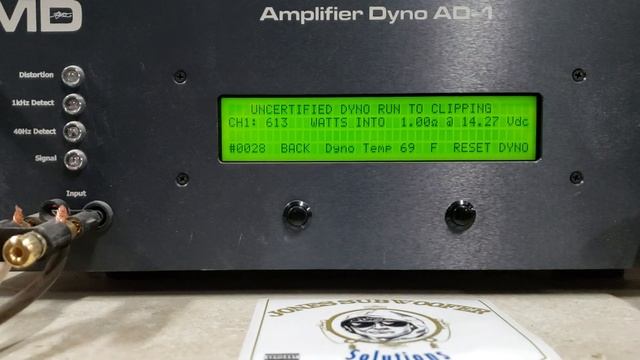 AD-1 Amp Dyno Skar SK-M5001D by Jones Subwoofer Solutions JSS смотреть онлайн
