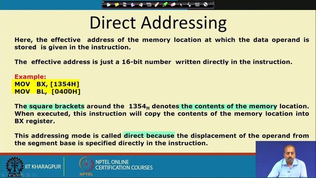 Lecture 64: 8086 Microprocessor (Contd.) смотреть онлайн