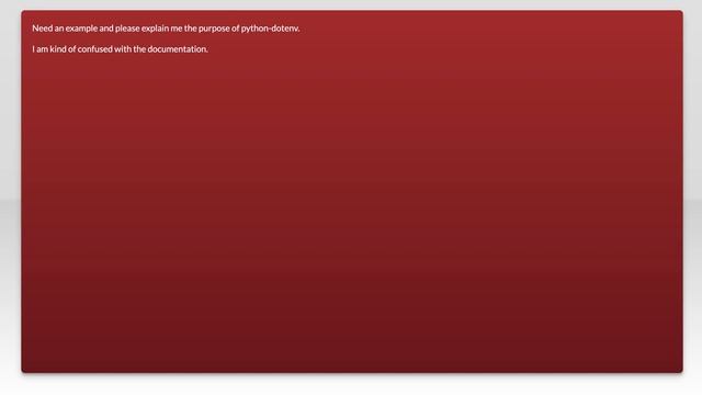 What is the use of python-dotenv? смотреть онлайн