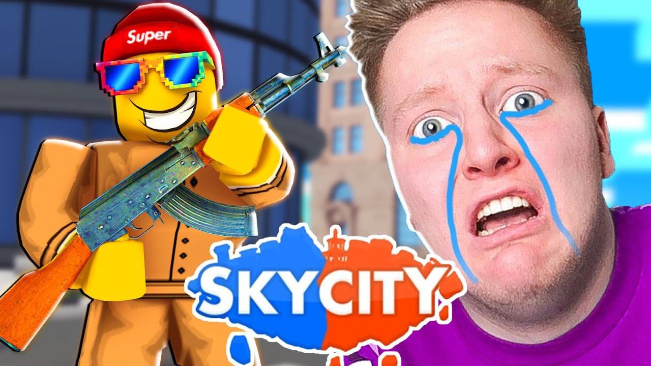 Игра от Поззи  Roblox Sky City - У МЕНЯ БОМБИТ