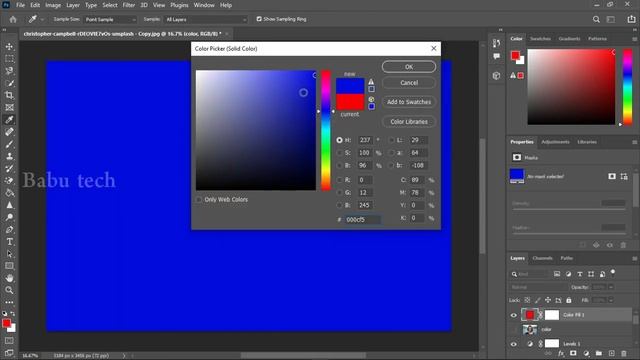 How to turn a photo to a pencil sketch | photoshop | cc | cs6 #babutech #cc #cs6 смотреть онлайн