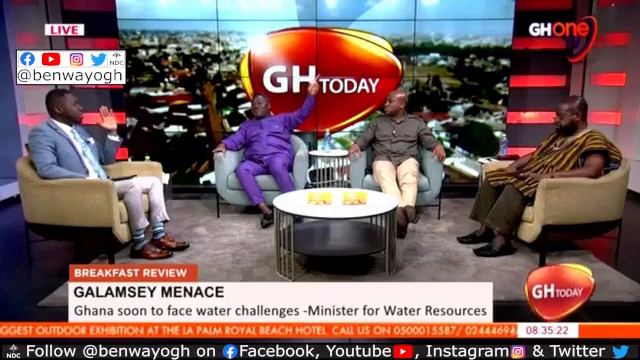 Live: Hon. Ibrahim Murtala Muhammed on GHOne TV смотреть онлайн