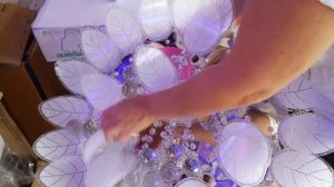 Как собрать подключить Большую люстру тортик Буше с пультом управления!