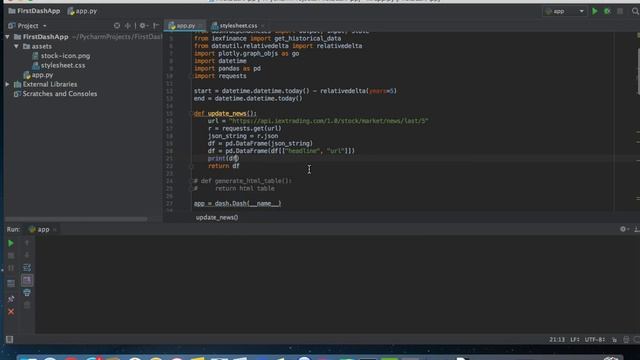 Dash and Python 5: Callbacks with State & HTML Tables смотреть онлайн