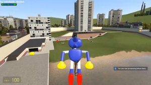 PLAYING AS SUPPER METAL SONIC 3D SANIC CLONES MEMES in Garry's Mod!