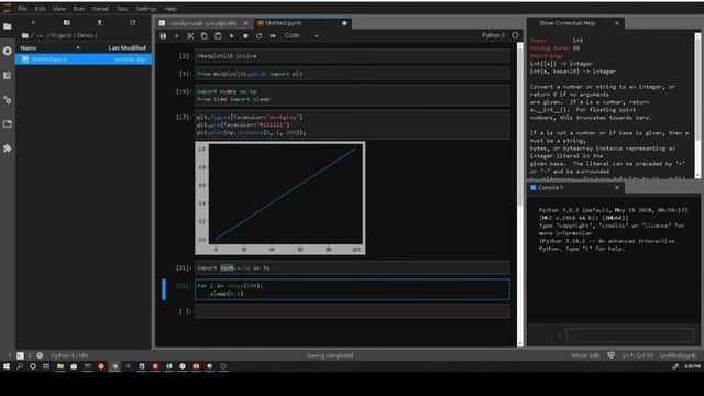 Setting Up Scipy, Matplotlib, Jupyter Lab, Widgets смотреть онлайн