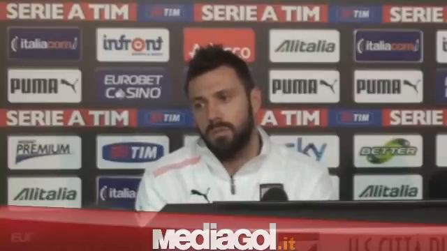 Presentazione Andrea Dossena nuovo acquisto del Palermo - Mediagol.it смотреть онлайн