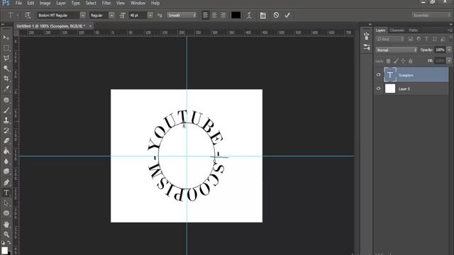 photoshop : Round seal tutorial смотреть онлайн
