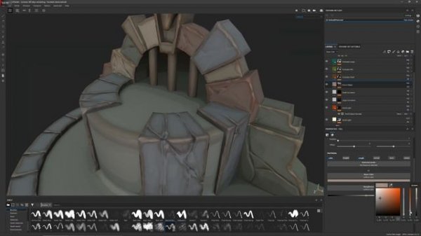 Стилизованный Материал в Substance Painter