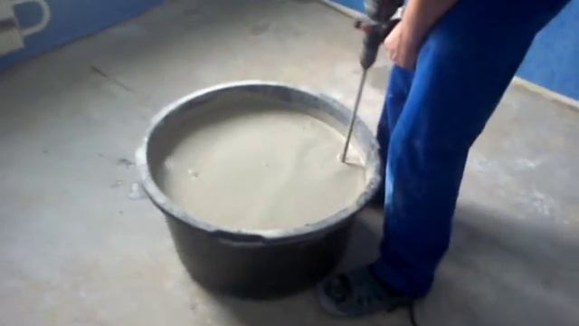 Зачистка основания+устройство наливного пола.VOB смотреть онлайн