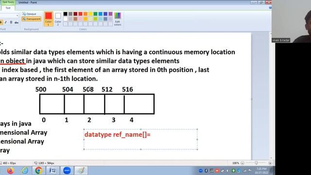 Java Arrays смотреть онлайн
